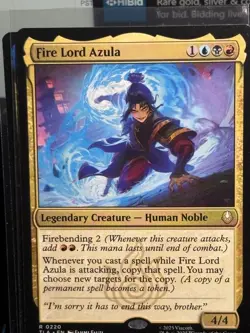 Fire Lord Azula MTG TLA R0220 Nonholo NM - Image 1