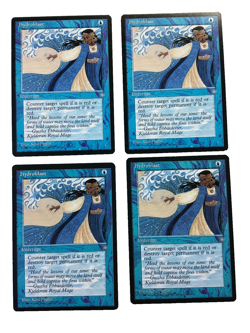 Hydroblast x4 1995 Ice Age MTG - Image 1