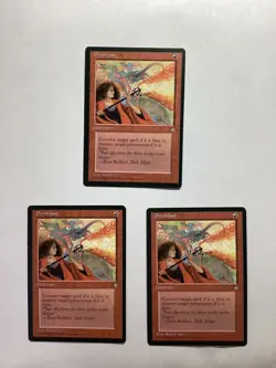 Pyroblast x3 1995 Ice Age MTG - Image 1
