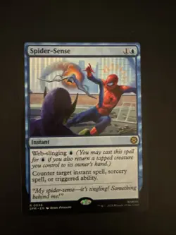 Spider-Sense Marvel's Spider-Man Regular MTG Rare Near Mint - Image 1