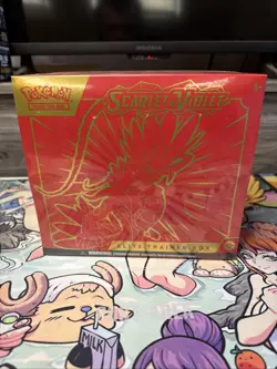 Pokemon TCG Scarlet and Violet Base Set ETB Elite Trainer Box Koraidon Sealed - Image 1