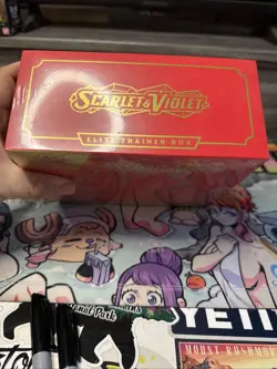 Pokemon TCG Scarlet and Violet Base Set ETB Elite Trainer Box Koraidon Sealed - Image 2
