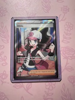 Hilda 164/086 Sv: White Flare Ultra Rare Full Art Holo Pokemon TCG - Image 1