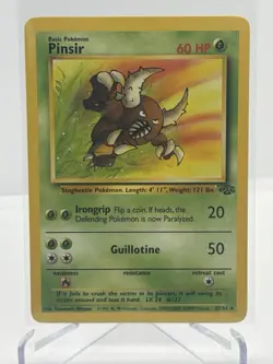 1999 Pokemon Jungle Pinsir 25/64 Non-Holo Rare WOTC Vintage - Image 1