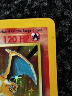 1995 TCG Charizard Pokemon Card 4/102 Holo Base Set RARE - Image 5