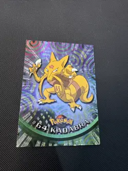 1999 Pokemon Topps #64 Kadabra Holo - Image 1