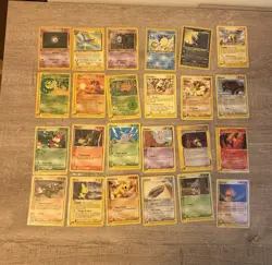 Pokemon Vintage Non Holo Lot 1st Edition E-readers Neo Sandstorm Aquapolis - Image 1