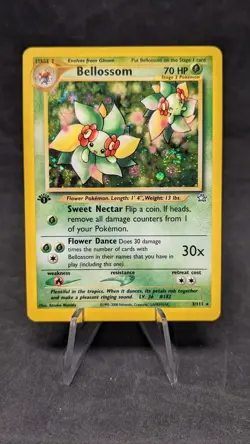 Bellossom - Neo Genesis (N1) - Pokemon TCG - 1st Edition SWIRL - LP - Image 1