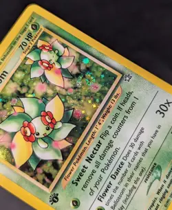 Bellossom - Neo Genesis (N1) - Pokemon TCG - 1st Edition SWIRL - LP - Image 4