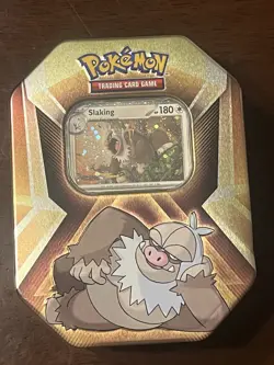 Pokemon TCG Slaking Tin Sealed Box 2023 - Image 1