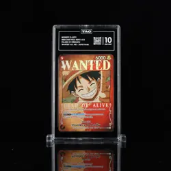 TAG 10 Monkey.D.Luffy (Wanted Poster) ST01-012 Pillars of Strength, English - Image 1