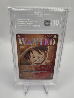 TAG 10 Monkey.D.Luffy (Wanted Poster) ST01-012 Pillars of Strength, English - Image 3
