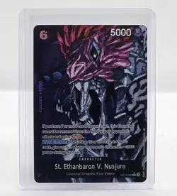 St. Ethanbaron V. Nusjuro - One Piece - Alt Art OP13-080 - Carrying On His Will! - Image 1