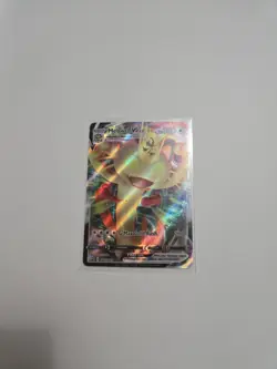 Pokemon Meowth VMAX SWSH005 Full Art Promo TCG Card Near Mint - Image 1