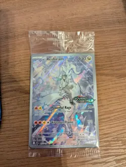 Pokemon TCG Reshiram Card N's Journey Together Stamped Promo, Sealed - Image 1