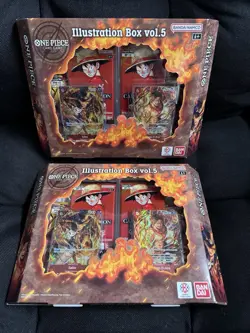 Bandai Namco One Piece Card Game Illustration Box vol.5 Booster 2 Boxes Sealed - Image 1
