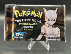 Pokemon The First Movie Topps Trading Cards Factory Sealed Pack - Image 1