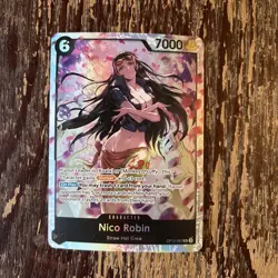 One Piece Card Game Nico Robin OP12-087 Super Rare English - Image 1