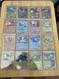 55 Pokemon Ex Card Lot From Scarlet And Violet & Mega Ev Era Sleeved And TL - Image 2