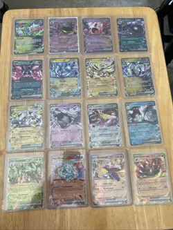 55 Pokemon Ex Card Lot From Scarlet And Violet & Mega Ev Era Sleeved And TL - Image 3