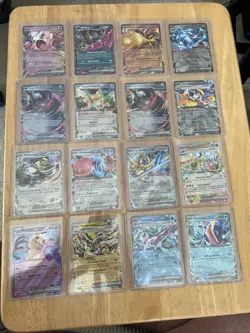 55 Pokemon Ex Card Lot From Scarlet And Violet & Mega Ev Era Sleeved And TL - Image 4