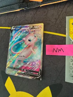Pokemon Card Mew V SwSh Fusion Strike Full Art 250/264 249 💎NM💎 - Image 3