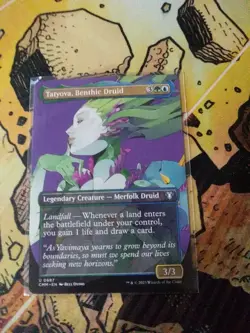 tatyova benthic druid Green blue budget commander Deck - Image 1