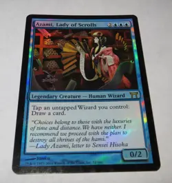 Azami, Lady of Scrolls Champions of Kamigawa Foil Magic the Gathering MTG NM - Image 1