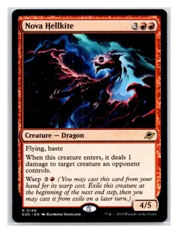 Nova Hellkite R Edge of Eternities 148 NM - Image 1