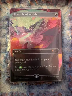 Crucible of Worlds (Galaxy Foil) Secret Lair Drop Foil - Image 1