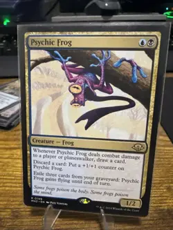 MTG Psychic Frog Normal Modern Horizons 3 #199 NM Pack Fresh - Image 1