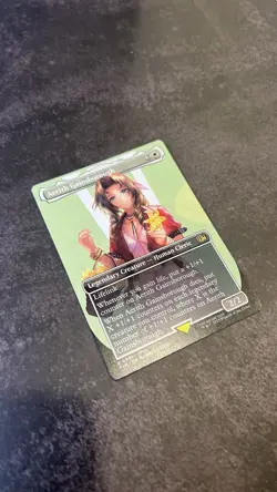 Aerith Gainsborough (Borderless) 0374 Final Fantasy MTG (NM) - Image 4