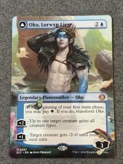 Oko Lorwyn Liege BORDERLESS Lorwyn Eclipsed MtG M/NM ECL 0287 - Image 1