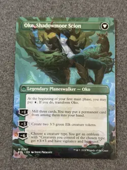Oko Lorwyn Liege BORDERLESS Lorwyn Eclipsed MtG M/NM ECL 0287 - Image 2