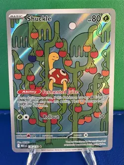 Pokemon TCG Shuckle 136/132 Mega Evolution Illustration Rare - Near Mint - Image 1