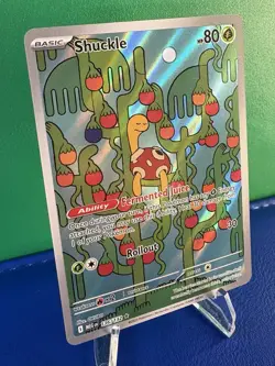 Pokemon TCG Shuckle 136/132 Mega Evolution Illustration Rare - Near Mint - Image 2