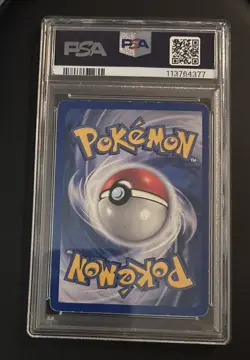 Pokemon TCG Blastoise Base Set 2 Holo Unlimited Rare PSA 4 - Image 2