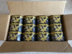 CASE OF 12: Sealed Pokemon TCG Pikachu V Powers Tin 2020 (4 packs) 820650807794 - Image 1