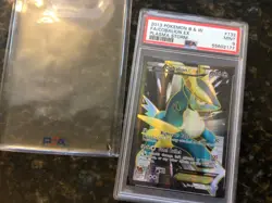 COBALION EX 133 PSA 9 2013 POKEMON B&W PLASMA STORM FULL ART - Image 2