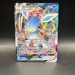 Glaceon VMAX - (Holiday Calendar) 041/203 Stamped Pokemon Snowflake - Image 1
