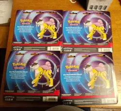 Pokemon 2-Pack Blister Raikou Phantasmal Flames Mega Evolution Set of 4 SEALED - Image 2