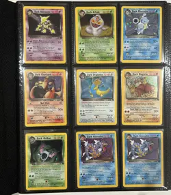 Pokemon Team Rocket 100% Complete Set 83/82 - LP/NM. +Prerelease Gyarados - Image 1