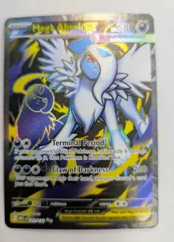 Pokemon TCG Mega Absol EX 161/132 Pokemon Mega Evolution Ultra Rare Full Art - Image 1