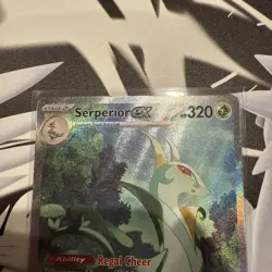 Serperior ex 164/086 Pokemon Black Bolt SIR Illustration Rare *FRESH PULL* - Image 2