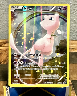 MEW | Pokemon XY110 Promo 2016 | Rare Full Holo | NM - Image 1