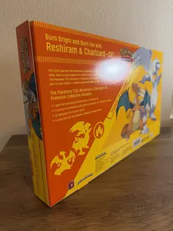 Pokemon TCG Reshiram & Charizard-GX Premium Collection 10 Booster Packed SEALED - Image 4