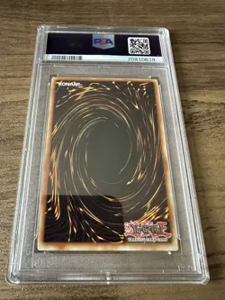 Yugioh Elemental Hero Chaos Neos Secret Rare 1st Edition GLAS PSA 8 - Image 2