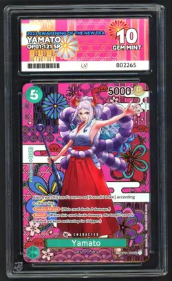 One Piece Cards - ACE 10 Yamato OP01-121 SP - Awakening of The New Era - GEM - Image 1