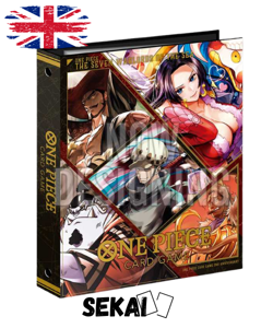 ONE PIECE ALBUM SEVEN WARLORDS OF THE SEA - OFFICIAL TCG BINDER NO PROMO CARDS - Image 1