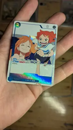 ONE PIECE Card NAMI Girl P-096 Promo Magazine Focus on Fan Letter JP - Image 3